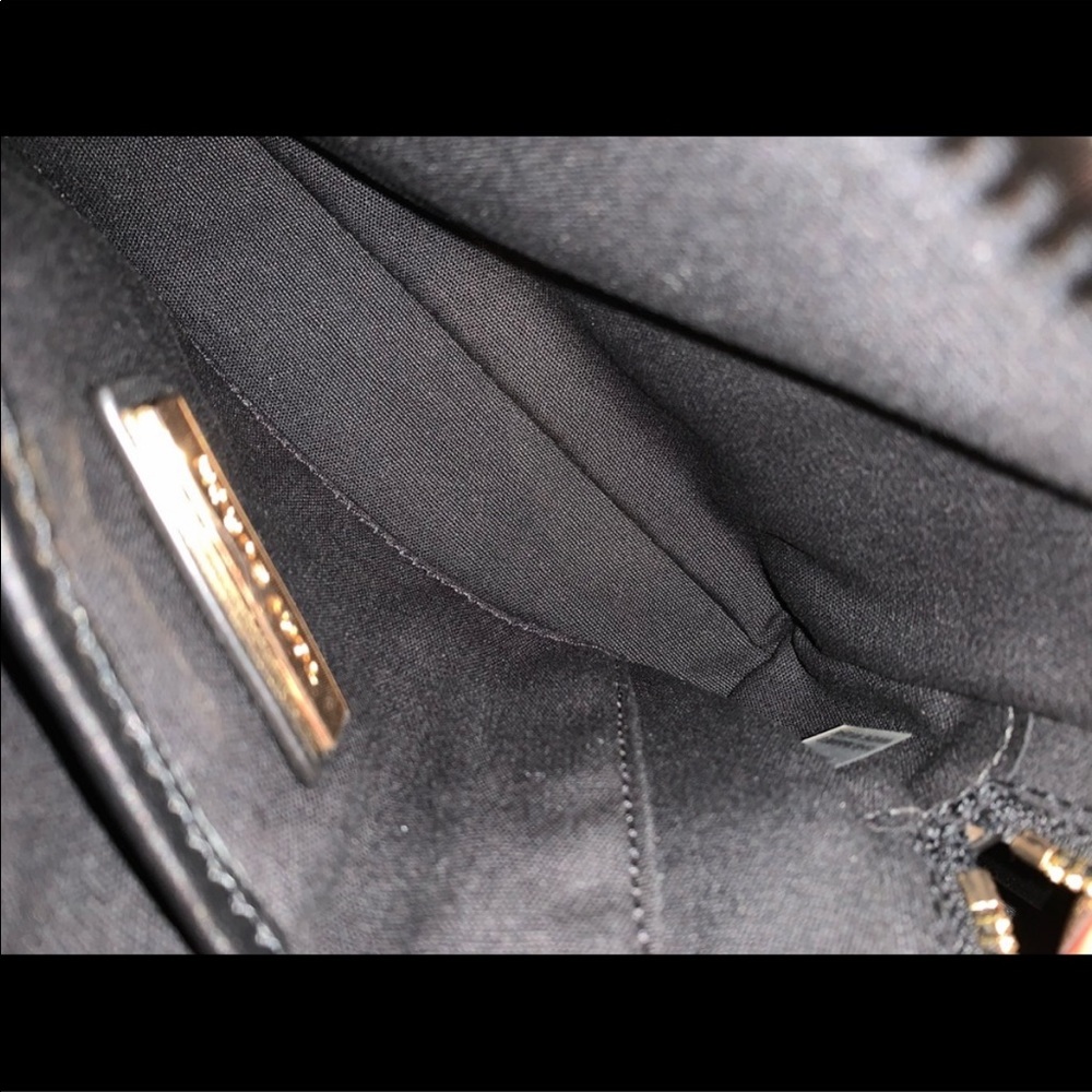 New Tory Burch 🖤 black T. double zipper - Picture 8 of 16